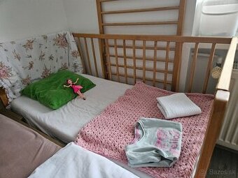 Postielka s matracom +prebalovacia podložka