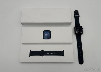 Apple Watch 9 Series 45mm Graphite (100% Batéria) + ZÁRUKA