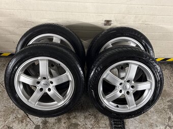 5x112 r17 sada elektronou zimné Pneu 225/50
