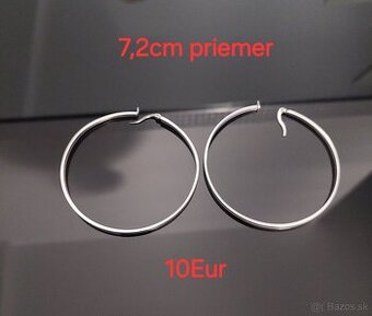 Náušnice chirurgická oceľ