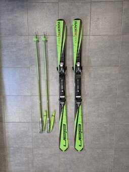 Lyže Elan 150 cm s palicami