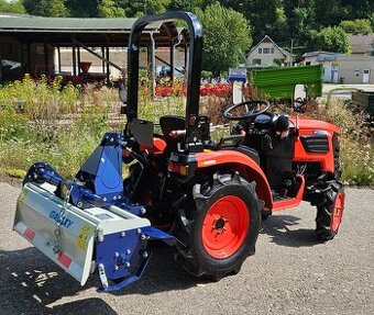 Malotraktor, traktor RHINO 25 HP, pluh 1/20, rotavátor 105