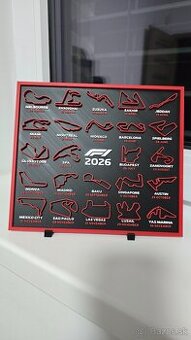 F1 3D kalendár 2026