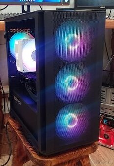 Herný PC–i5 10600K+RTX 3070 OC 8GB VENTUS+16GB+NVMe+ARGB