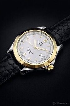 Omega Seamaster 120m, 18k zlata Luneta a korunka