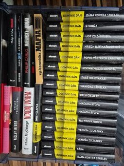 Detektivky- krimi.  Knihy