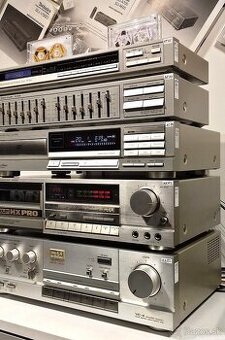 Zostava TECHNICS tuner, equalizer, CD, deck, zosilnovac= A05