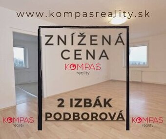 NAJVÄČŠÍ 2-IZB.BYT NA TRHU, KTORÝ VIETE PREROBIŤ NA 3-IZBÁK,