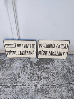 Zelezniciarske plechove tabule