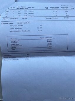 Predám pozemky. LEGNAVA