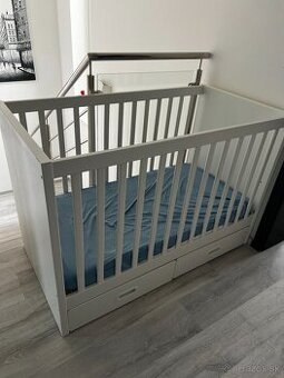 Predam detsku postielku s uloznym priestorom 120x60