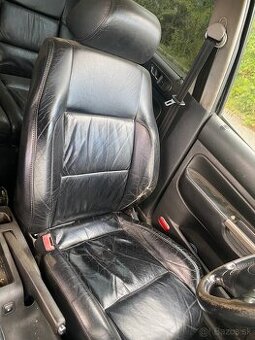 Kožené sedačky Golf 4