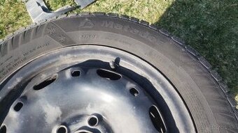 Plechové disky+ pneu Škoda Fabia