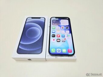 APPLE IPHONE 12 64GB BLACK,BATERKA 100%