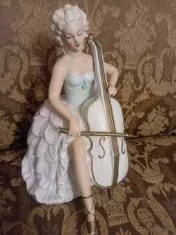 Porcelánové sošky Germany ( Wallendorf, GDR, Schaubach )