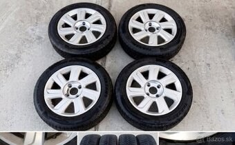 ALU disky 4x108 R15 + celoročné pneu GRATIS