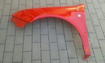 Červené diely Škoda Fabia 1,masky prednej kapoty