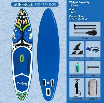 Paddleboard monkey