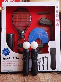Pohybové Ovládače Move Ps4 +Sports aktivity set