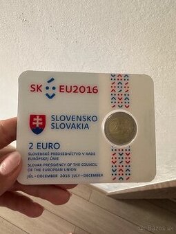 Zberateľská minca 2€ slovenského predsedníctva