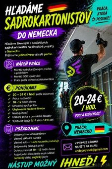 HĽADÁME SADROKARTONISTOV