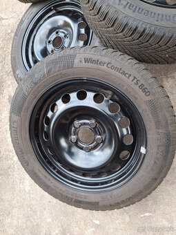 plechové disky FORD 5x108 16" aj zimné pneu 205/60 r16