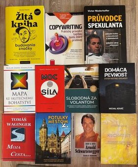 Výpredaj kníh – osobný rozvoj, marketing, psychológia,…