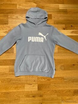 Modrá značková mikina Puma- Výborný stav