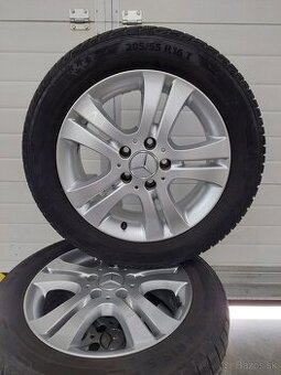 Alu disky Mercedes, elektrony zimnymi pneumatikami 5x112 R16
