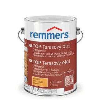 TOP Terasový olej Remmers – 2,5L – na drevené terasy a nábyt