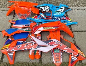 Plasty s polepmi KTM EXC (17-18)