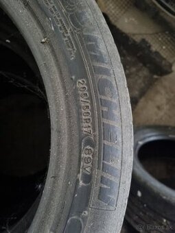 Predam letne pneu 205/50 R17 michelin