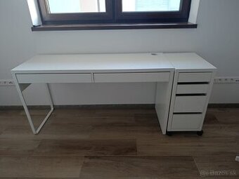 IKEA MICKE stôl + šufliky