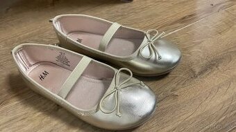 Dievčenské balerínky veľ. 28 H&M - 1