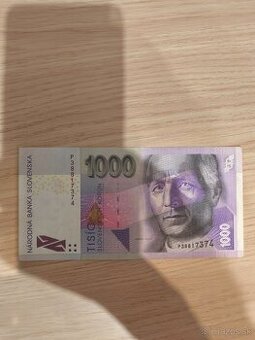 1000 SK , Tisíc slovenských korún