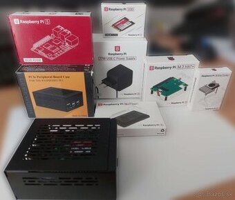 Raspberry Pi 5 - 8GB verzia + príslušenstvo