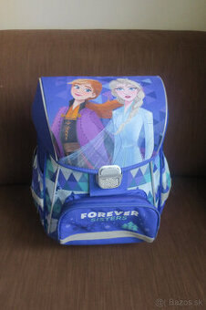 Školská taška Elsa a Anna, pekný stav
