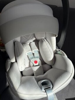 Vajíčko Cybex Cloud T plus Platinum White
