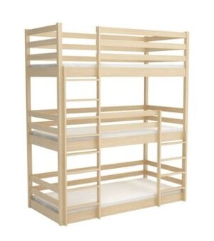 Troj-poschodová posteľ