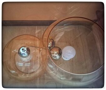 Nové lampy zo skla 2x