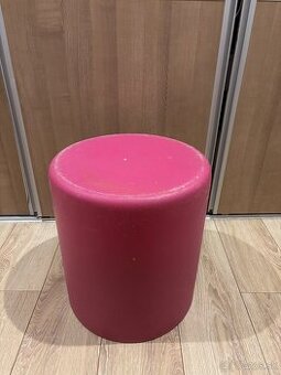 Taburetka stolička ružová