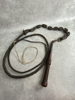 Starožitný pastierky bič - 1