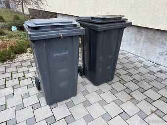 Predám plastové nádoby 240 Litrové