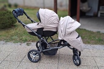 Surodenecky dvoj- kocik Bebetto 42 3v1