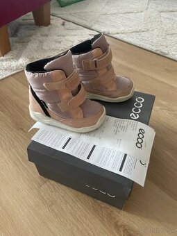 Dievčenské zimné ecco topánky, veľ. 21