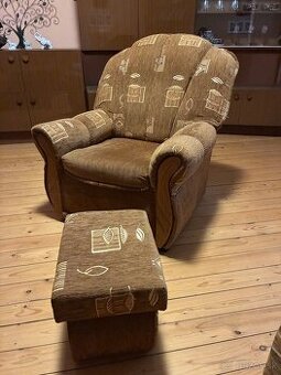 Rozkladacia sedacia suprava