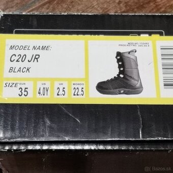 Snowboardové topanky