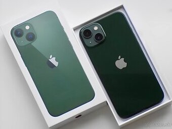 iPhone 13 Green BATERIE 100% TOP