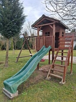 Detský záhradný domĉek - hrad na hranie