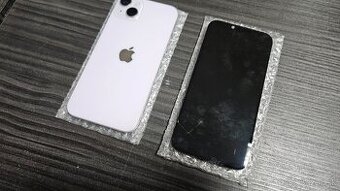 LCD displej a zadný kryt a batéria na iPhone 14 Plus
